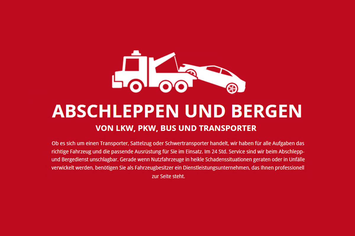 Unser Abschleppdienst